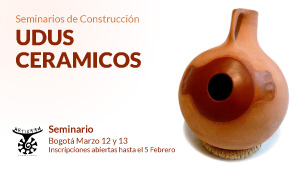 Seminario de construcción de instrumentos de cerámica
