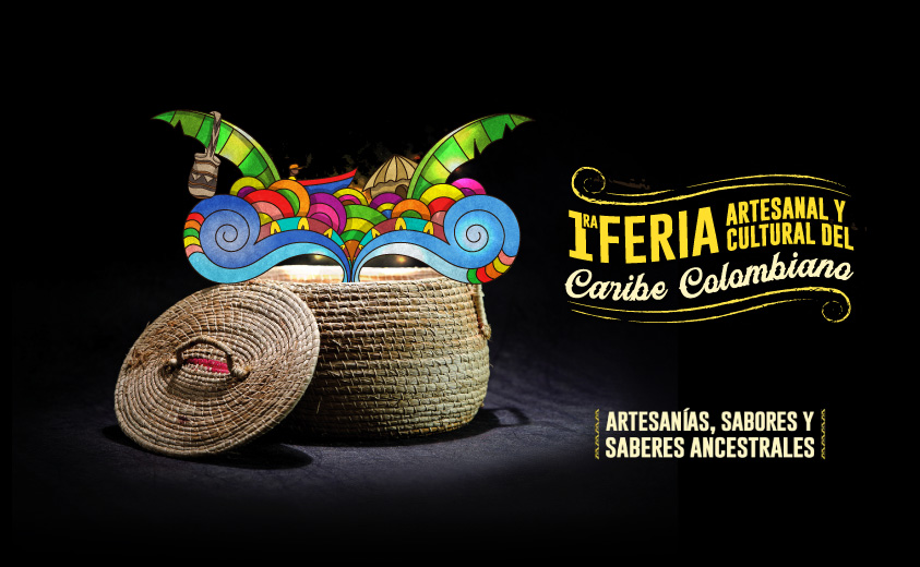 Imagen oficial de la primera Feria Artesanal y Cultural del Caribe colombiano
