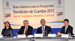Rendición de cuentas 2012 - Ministerio de Comercio, Industria y Turismo