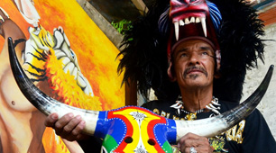José Llanos, rey Momo, Carnaval de Barranquilla 2012
