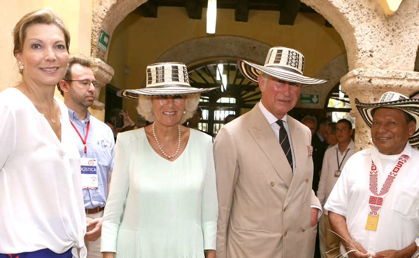 El Príncipe de Gales y la Duquesa de Cornualles de visita en Cartagena