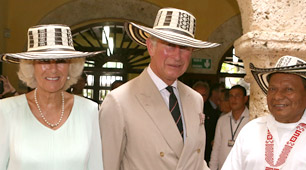 El Príncipe de Gales y la Duquesa de Cornualles de visita en Cartagena