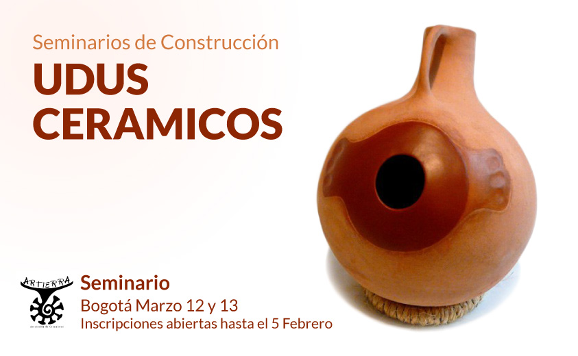 Seminario de construcción de instrumentos de cerámica