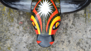 Máscara del carnaval de Barranquilla