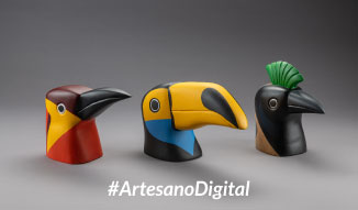 Artesanías elaboradas por el taller Innovarte de Galapa Atlántico