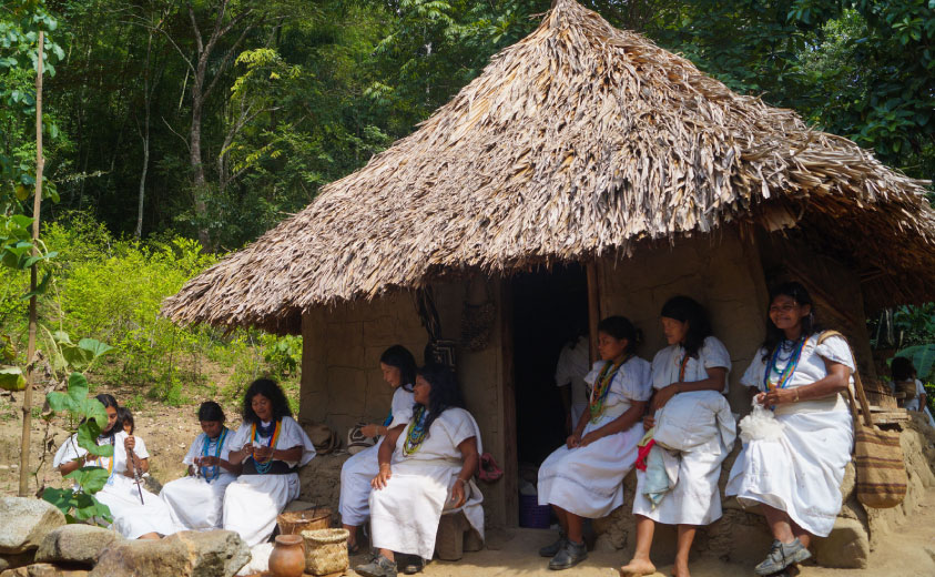 Comunidad arhuaca Gunmaku