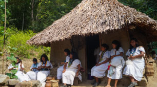 Comunidad arhuaca Gunmaku