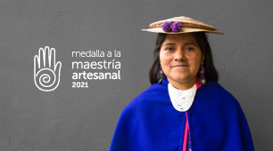 Artesana María Cecilia Tombe