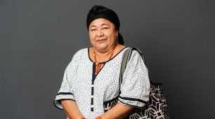 Cecilia Acosta Pimienta, maestra artesana Wayúu