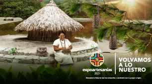 Imagen promocional Expoartesanías, 2021.