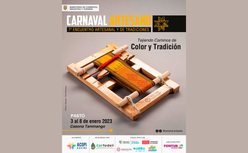 Foto de la pieza promocional del Carnaval Artesano