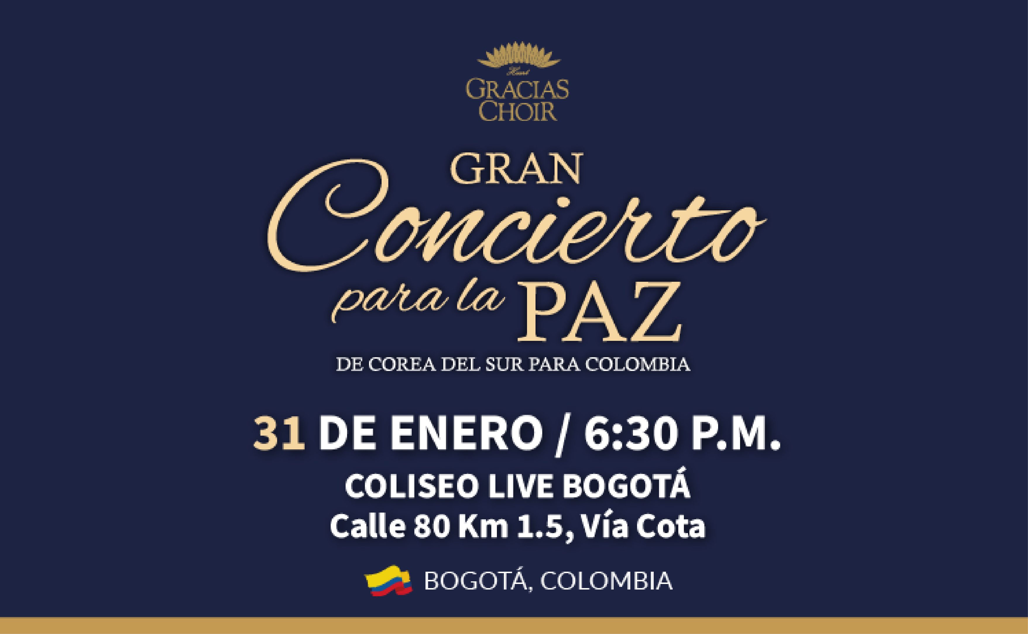 Gran concierto para la Paz