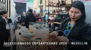 278 talleres seleccionados para EXPOARTESANO 2024 en Plaza Mayor de Medellín