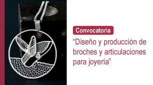 Curso complementario presencial: Diseño y producción de broches y articulaciones para joyería