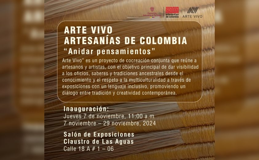 Inauguración de la exposición: “Arte vivo: una cofradía de artesanos y artistas”