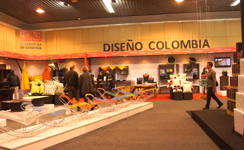 Diseño Colombia, pabellón 5, Expoartesanías 2012 - Artesanías de Colombia