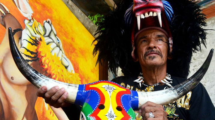 José Llanos, rey Momo, Carnaval de Barranquilla 2012
