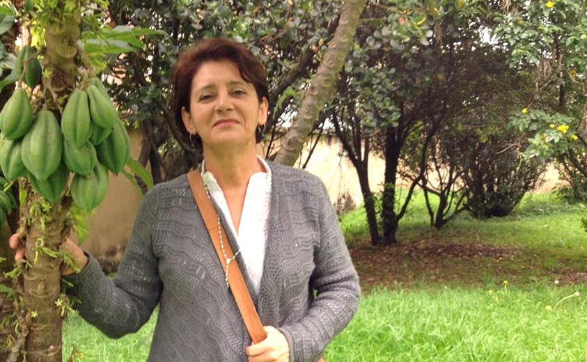 María Gladys Peláez Medina, Beneficiaria Proyecto a Atención a Población Desplazada
