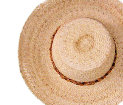 Sombrero elaborado en palmiche 