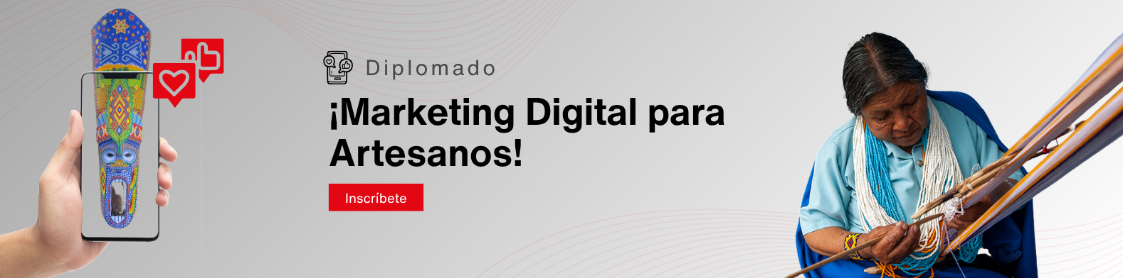 Convocatoria abierta: Diplomado en Marketing Digital para Artesanos 2025
