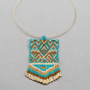 COLLAR DIJE MIYUKI CUADRADO