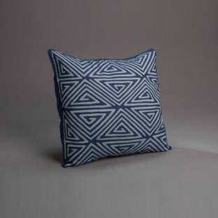 COJIN NAKRUS, AZUL GRIS 50CM X 50 CM