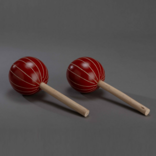 PAR DE MARACAS RAYAS TERRA